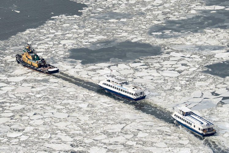 Bitter temperatures grip eastern US